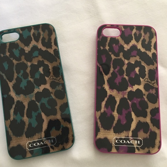 Coach Accessories - Coach iPhone 5 cell phone cases.🌹